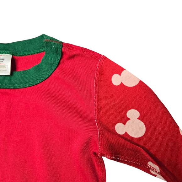 Hanna Andersson Disney Red Mickey Mouse Pajama Set Size: 10 - Picture 3 of 3